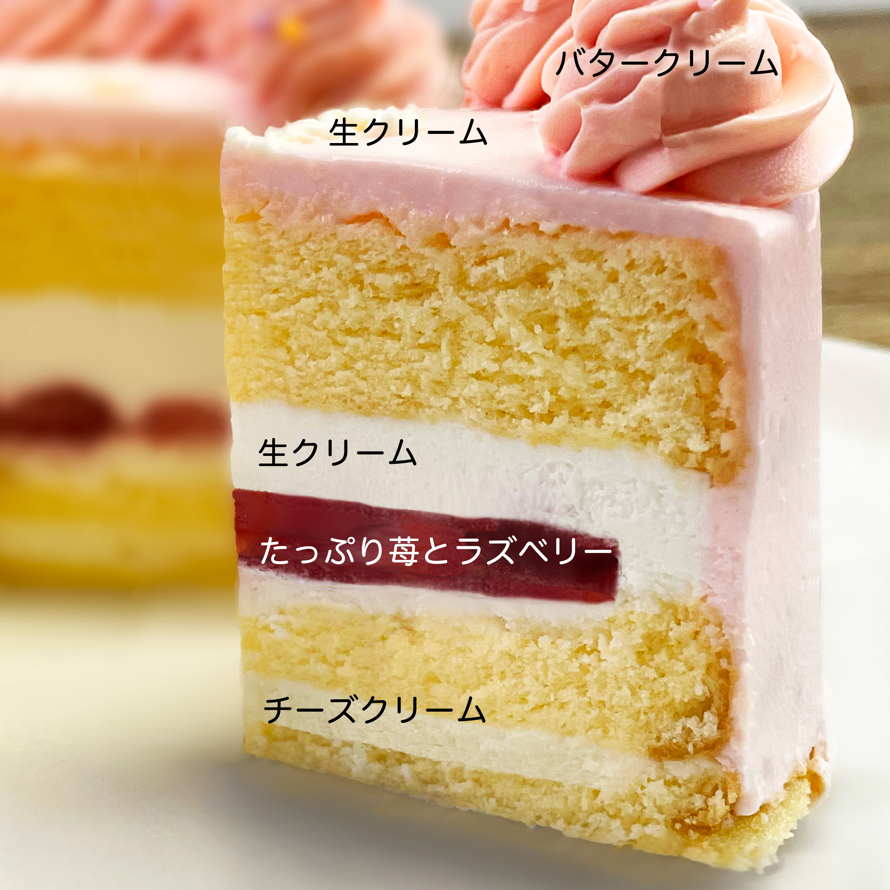 センイルケーキの中身