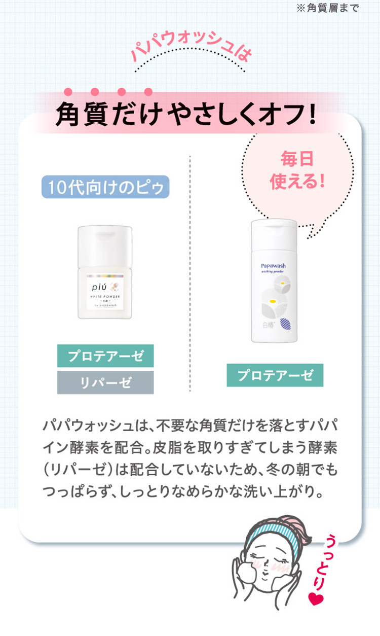 パパウォッシュ 酵素パウダー白椿パパウォッシュ ボトル 60g 酵素 粉