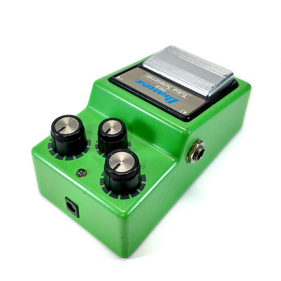 【ヴィンテージ】 名機 Ibanez TS9 TS-9 TUBE SCREAMER アイバニーズ チューブスクリーマー 初期型 黒ラベル  ディストーション オーバードライブ 歪み TS808 SRV