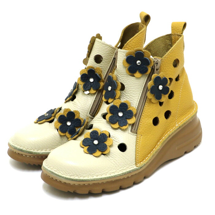 送料無料 ブーツ エスタシオン 靴 レディース estacion 本革 日本製