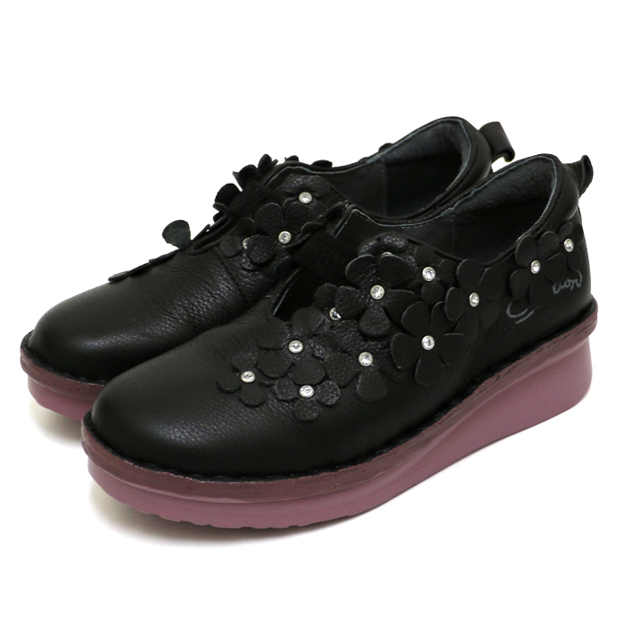 送料無料 スリッポン エスタシオン 靴 レディース estacion ストラップ