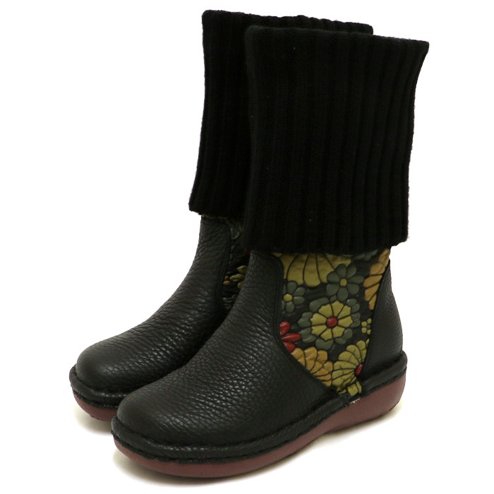 エスタシオンブーツ Estacion・エスタシオン】ブーツ レディース 本革 ショートブーツ 歩き