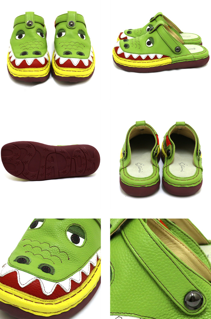 送料無料 サボ サンダル エスタシオン 靴 レディース estacion 本革