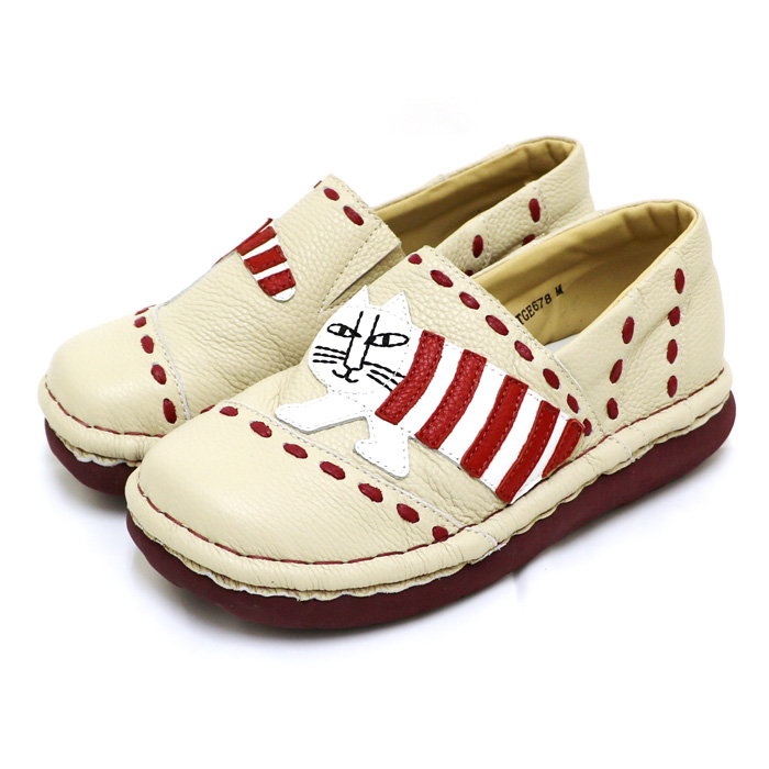 送料無料 スリッポン エスタシオン 靴 レディース estacion 本革