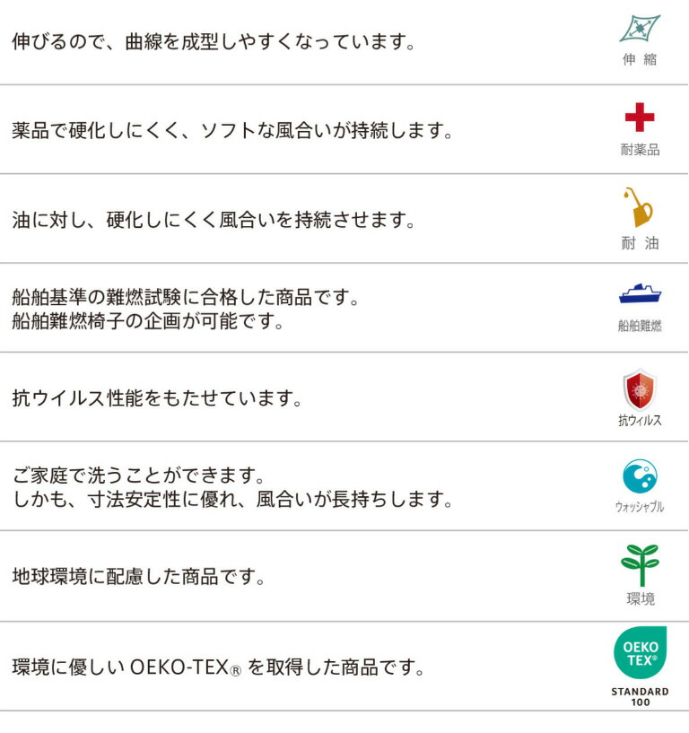 シンコール椅子生地