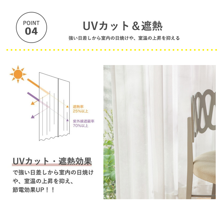 【新品】サンゲツ レース 2枚セット UVカット ミラー サンゲツ（SANGETSU） □遮光 1級 2級 無地 カーテン レースカーテン 4