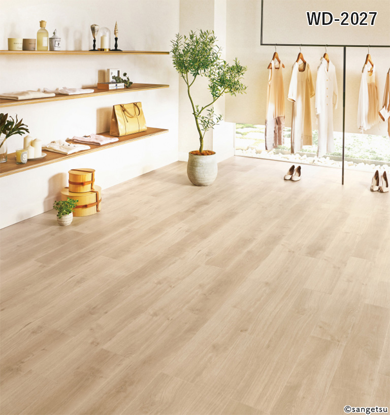 サンゲツ（SANGETSU） フロアタイル リゼオーク WD-2026/WD-2027