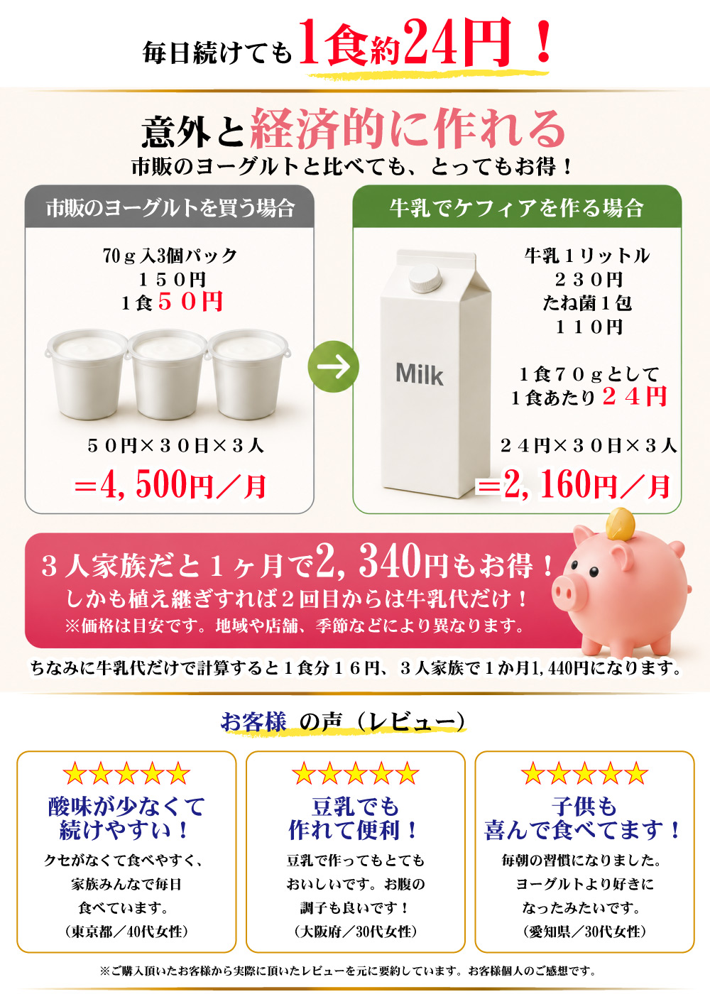 送料無料】【ポイント5倍】60リットル分 自分で作るスーパーヨーグルト