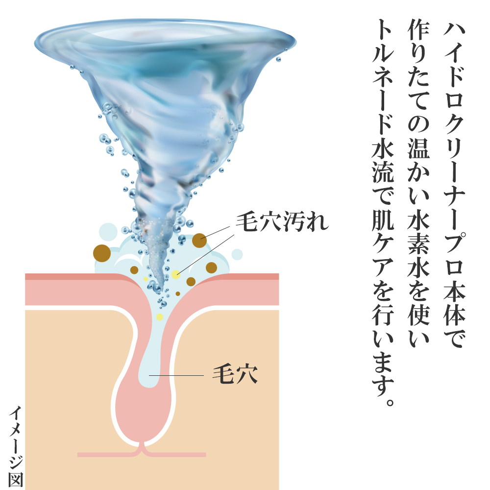 温水機能 ハイドロ クリーナー プロ Hydro Cleaner Pro 業務用 毛穴