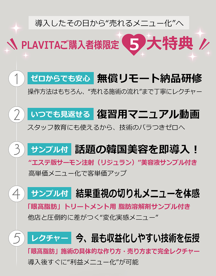 プラズマエステの決定版 PLAVITA（プラヴィータ）/ 韓国美容 プラズマ
