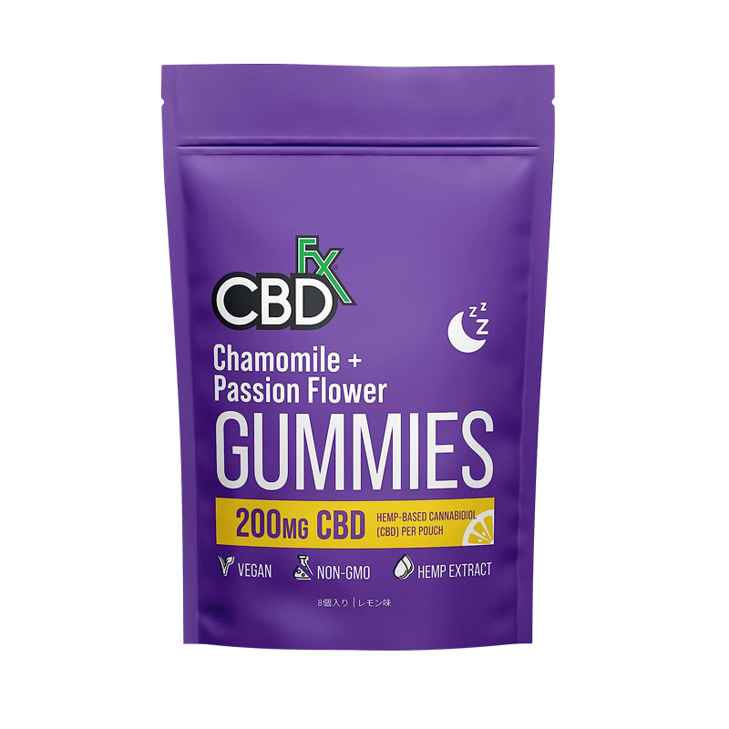 【在庫限り】即日発送 まずはお試し！CBDグミ CBDFX CBD25mg/1粒 CBDエフエックス CBD200mg 8粒 ヘンプ カンナビジオール｜esthenojikan｜04