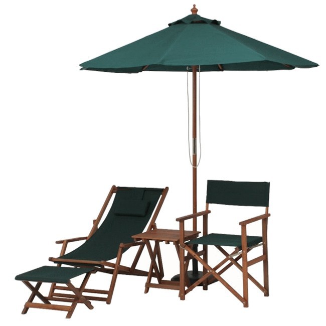 ガーデンチェア 折りたたみ椅子 ディレクターチェア グリーン 2脚  