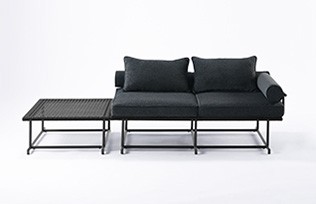 ガーデンソファ 人工ラタン 屋外用 パティオプティ MA-ソファ ダブル 2
