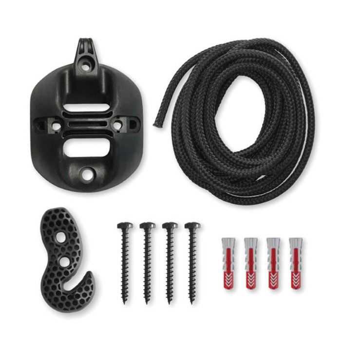 ハンモック ユラリーノ オプション ハンモック用取付器具 壁用 壁付け ドイツ製 柱 梁 屋外 野外 室内 庭 ウッドデッキ 壁 天井 バルコニー 固定器具