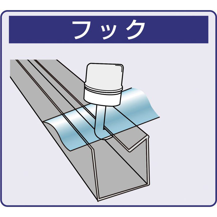 波板 取付 金具 ポリカーボネート ワンタッチフック ブロンズ 茶