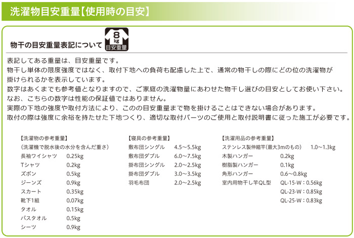 急な荷重を天井に直接伝えないよう、クッション効果を持たせています。横方向に引っ張られた場合も、スプリングが曲がって力を逃がす事で天井を守ります。天井保護のために[黄]→[赤]表示することで掛け過ぎを知らせます。