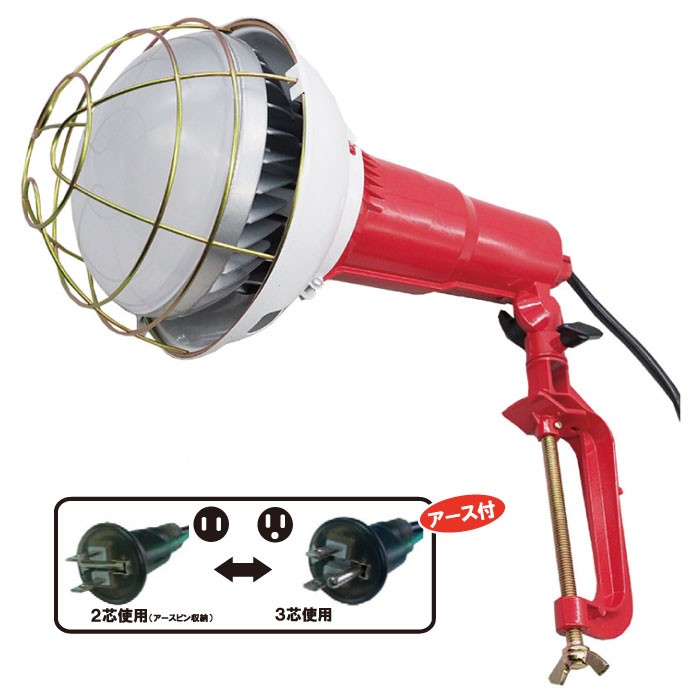 led 投光器 電池 式 ビッグアイ LED投光器 10W 乾電池式（単三） 1台