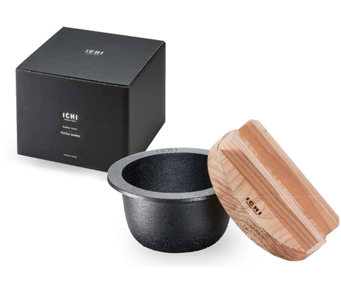 炊飯器 2合炊き おいしいごはん 南部鉄器 鉄釜 1CHI TETSUGAMA 直径