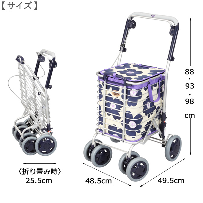 楽天市場】シルバーカー 【島製作所 キャリーボックスM-1