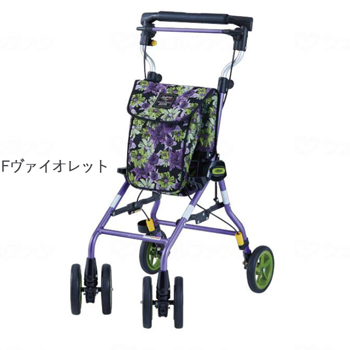 シルバーカー ショッピングカート 4輪 座れる ライトステップタイニーW