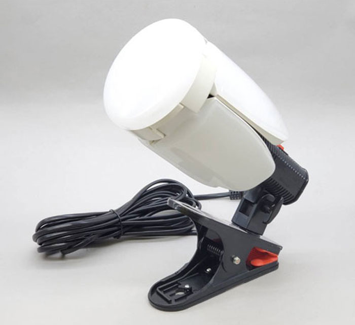 led 投光器 100v スーパールミネ X 60CL 60W マグネット付クリップ
