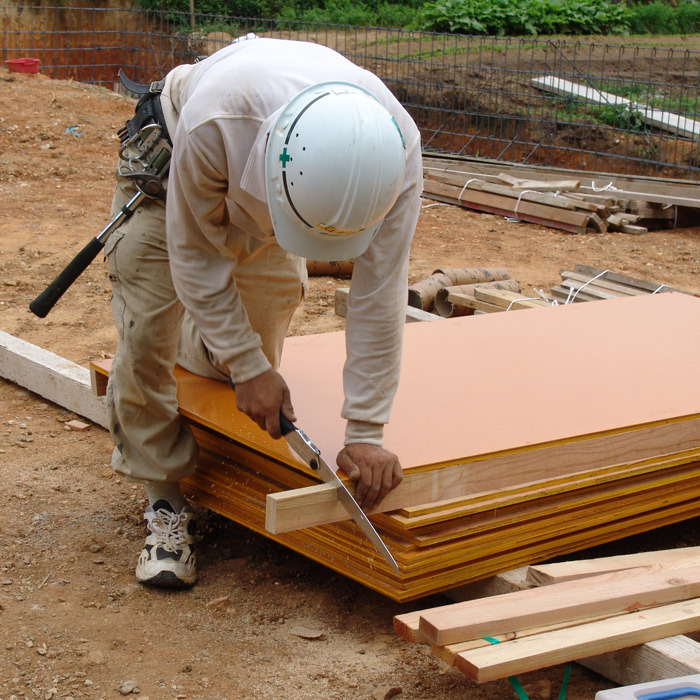 シルキー 木工事