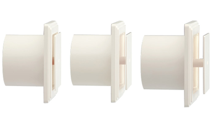 レジスター ホワイト 6仕切り付き Amazon | ユニックス 室内用製品 樹脂製 レジスター KRP150BW 角型