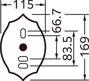 レトロ調なポーチライト　イタリア製　E26のLED電球対応可能 Beamtec（ビームテック） ポーチライト ブラケットライト 壁掛け 照明
