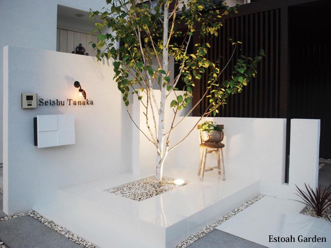 外構施工例 カフェ風04 Estoah Home エストアホーム 通販 Yahoo ショッピング