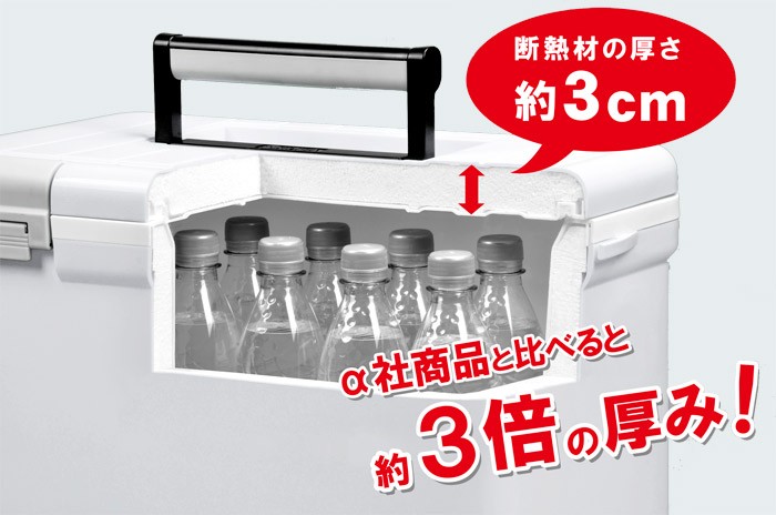 クーラーボックス 大型 保冷 ホリデー ランド クーラー 76L 500ml×68本