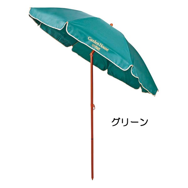 傾く パラソル ガーデン UVカット 2000×2150mm グリーン ワイン