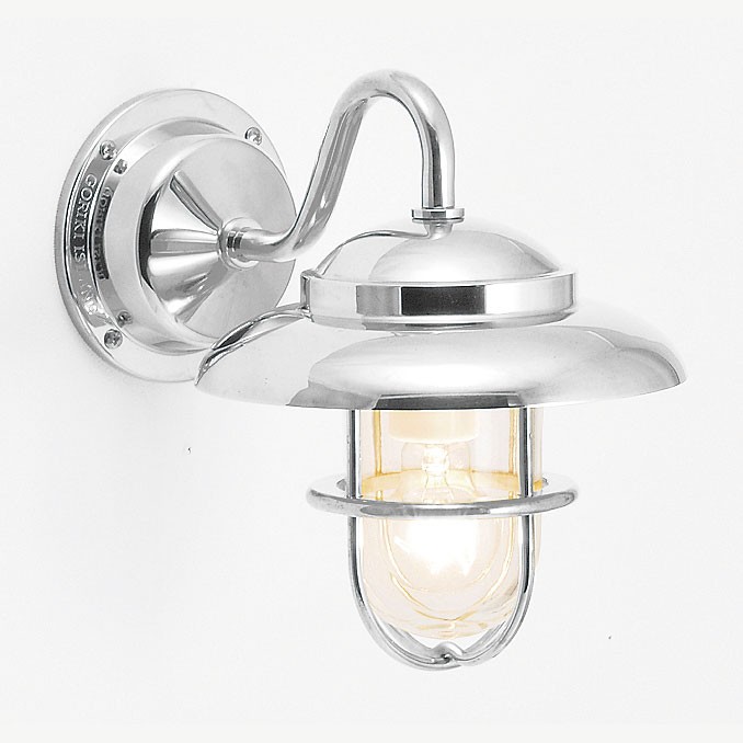 玄関照明 玄関 照明 LED 門柱灯 門灯 外灯 屋外 マリンランプ BR1760 CR CL LE クリアガラス レトロ ブラケット 照明器具 おしゃれ