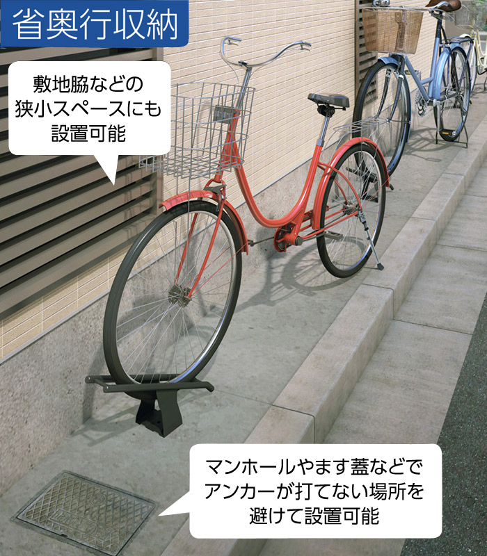 自転車スタンド 転倒防止 自宅 公共 店舗 自転車ラック 駐輪スタンド 自転車立て 自転車収納 スタンド