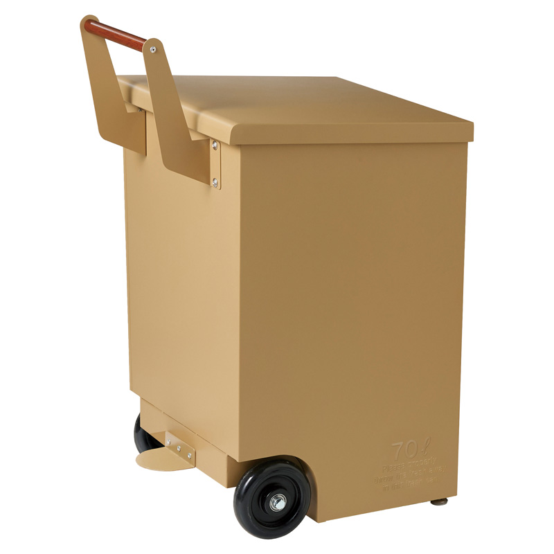 ゴミ箱 ごみ箱 バケツ ふた付き 車輪付 ハンドル付 屋外用 トラッシュ