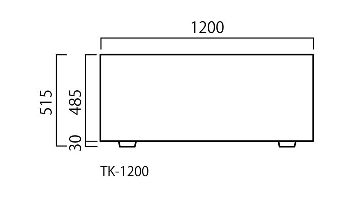 プランター 大型 長方形 植木鉢 GRCプランター K型 シルキーグレー