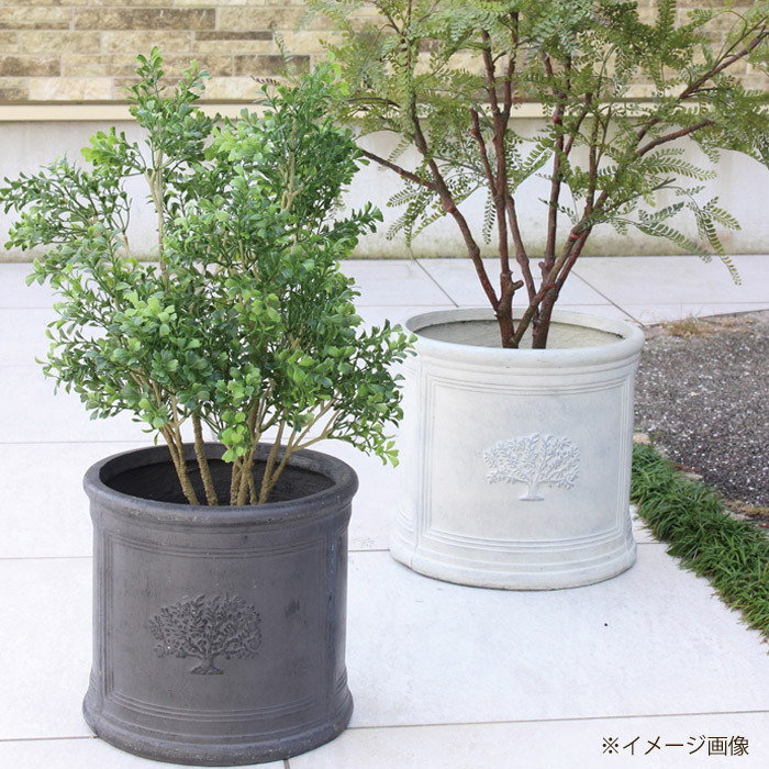 プランター 植木鉢 おしゃれ 鉢植え 円柱 丸型 ラウンドポット