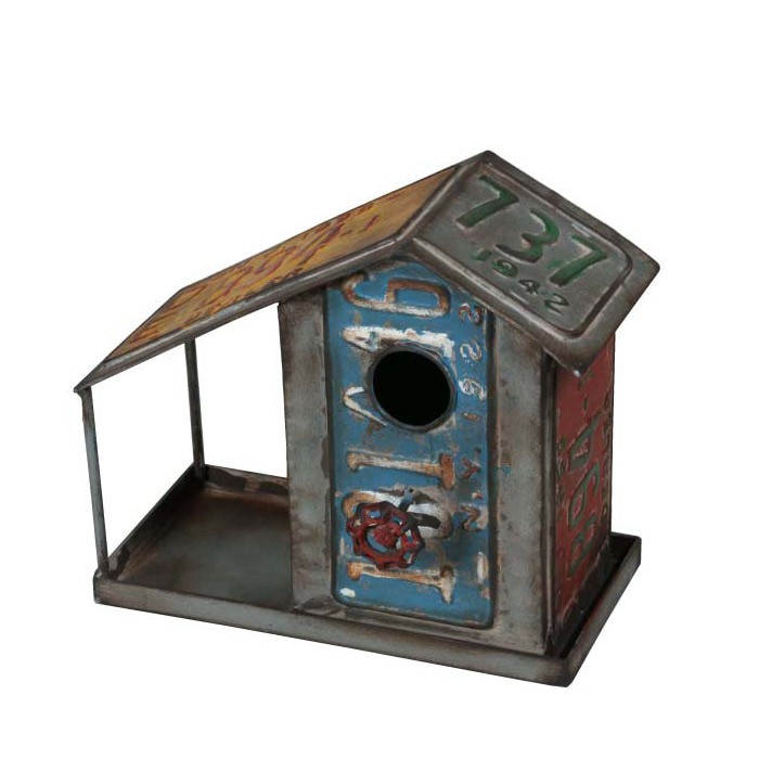 バードハウス 鳥小屋 木製 80922 ガーデニング雑貨 巣箱 バード鳥 野鳥 バードウォッチング 庭 かわいい