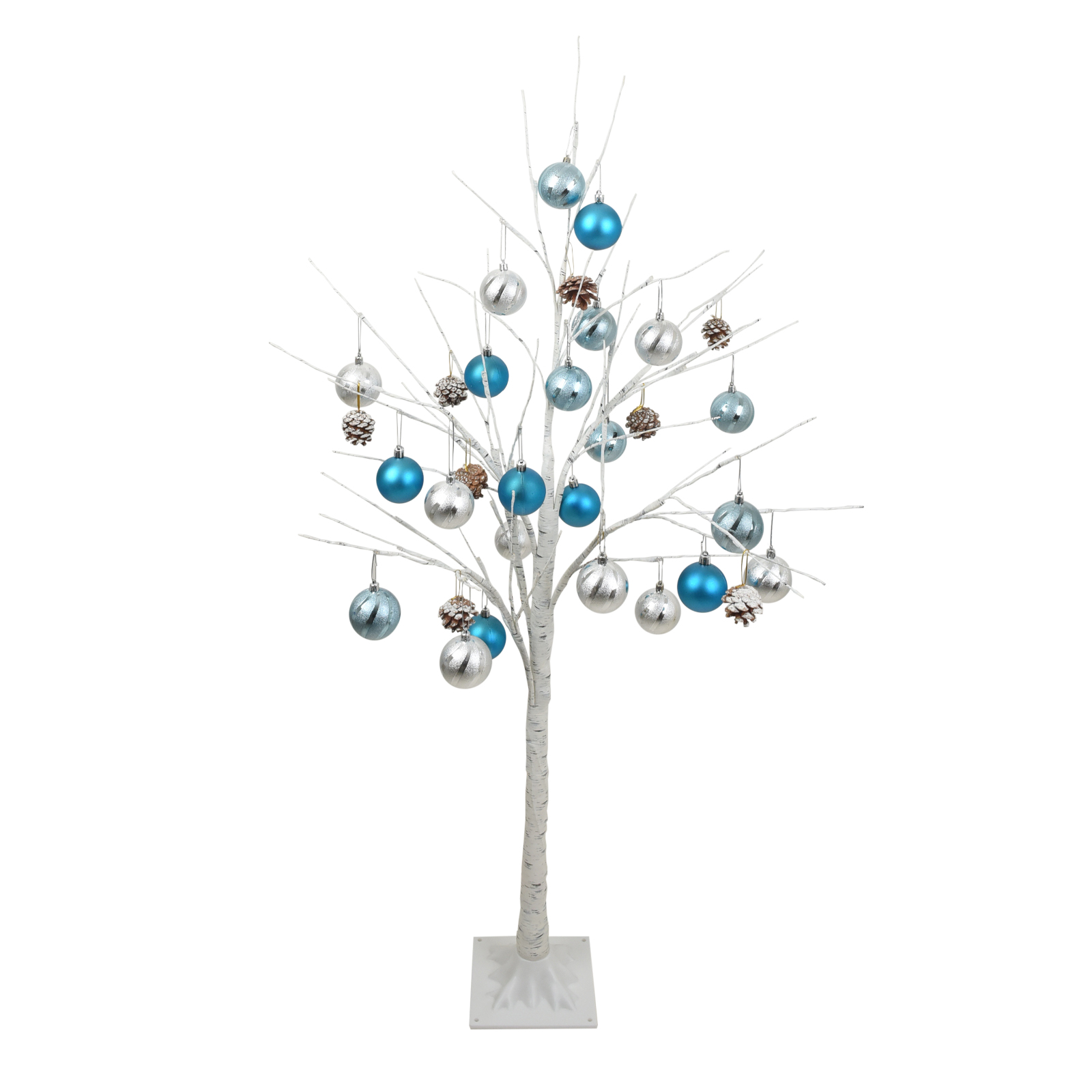 EsuonHappiness クリスマスツリー 白樺 ツリー オーナメント セット