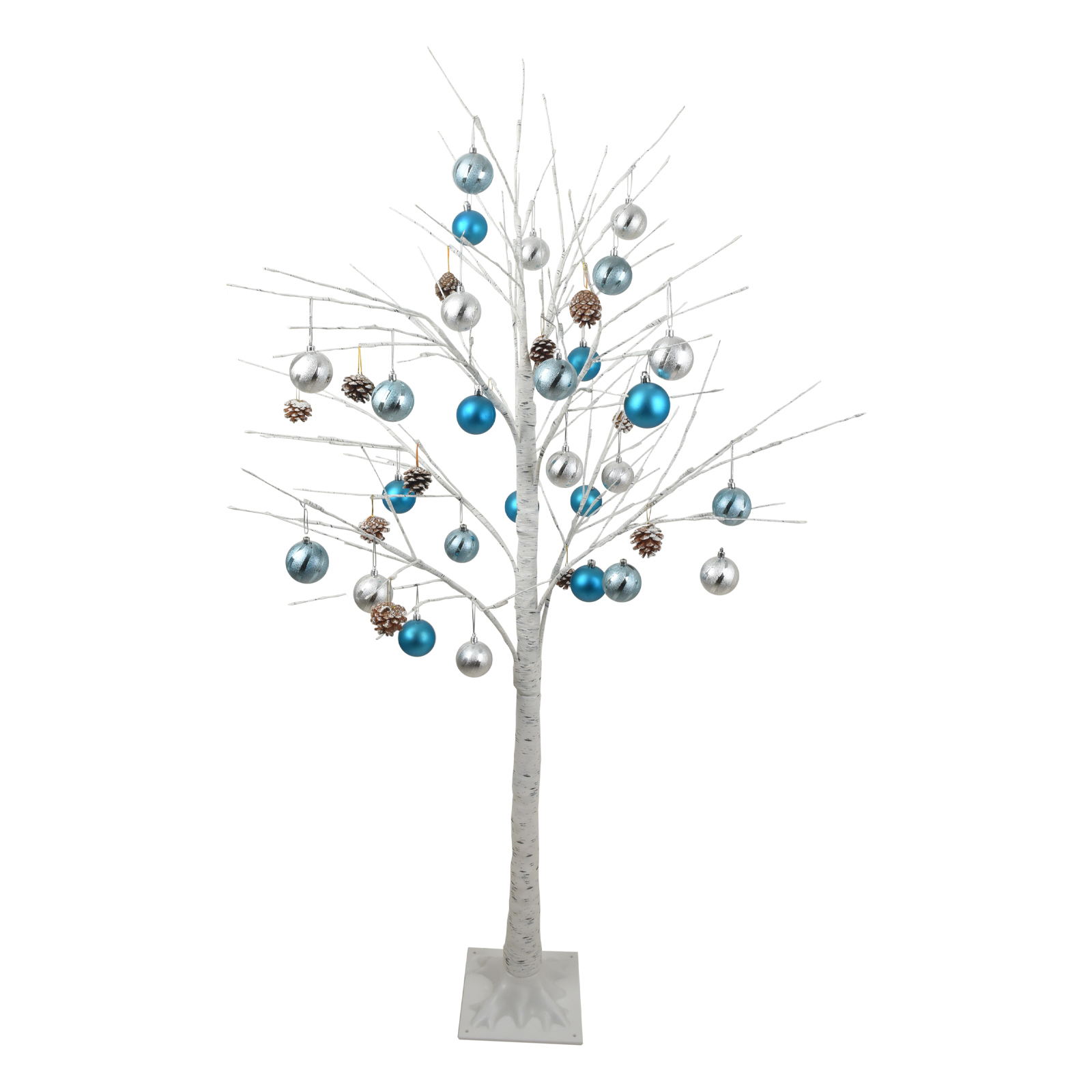 EsuonHappiness クリスマスツリー 白樺 ツリー オーナメント セット  