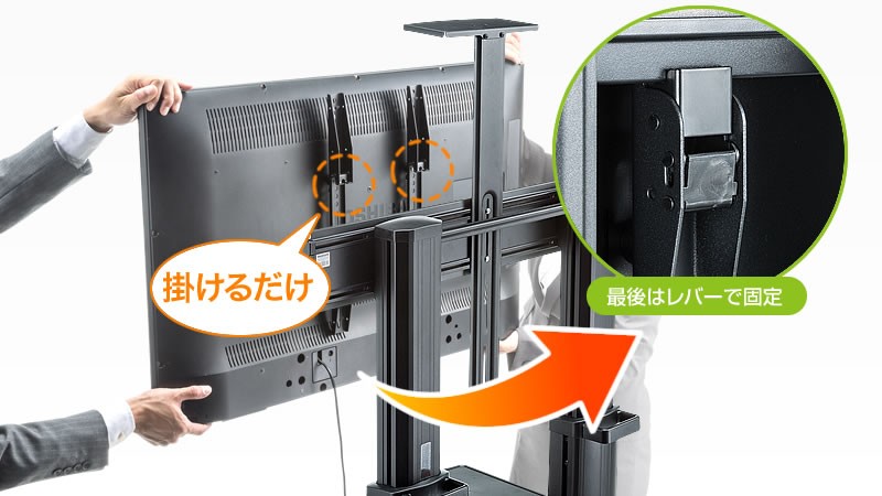 2020年製　40V型液晶テレビ＋WALLインテリアスタンド＋棚板　セット出品 sr-tvst-addition02.jpg