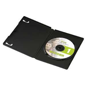 SANWA SUPPLY DVDケース 1枚収納 10枚セット トールケース 透明