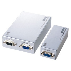 SANWA SUPPLY（サンワサプライ） モニター延長器 VGA アナログ