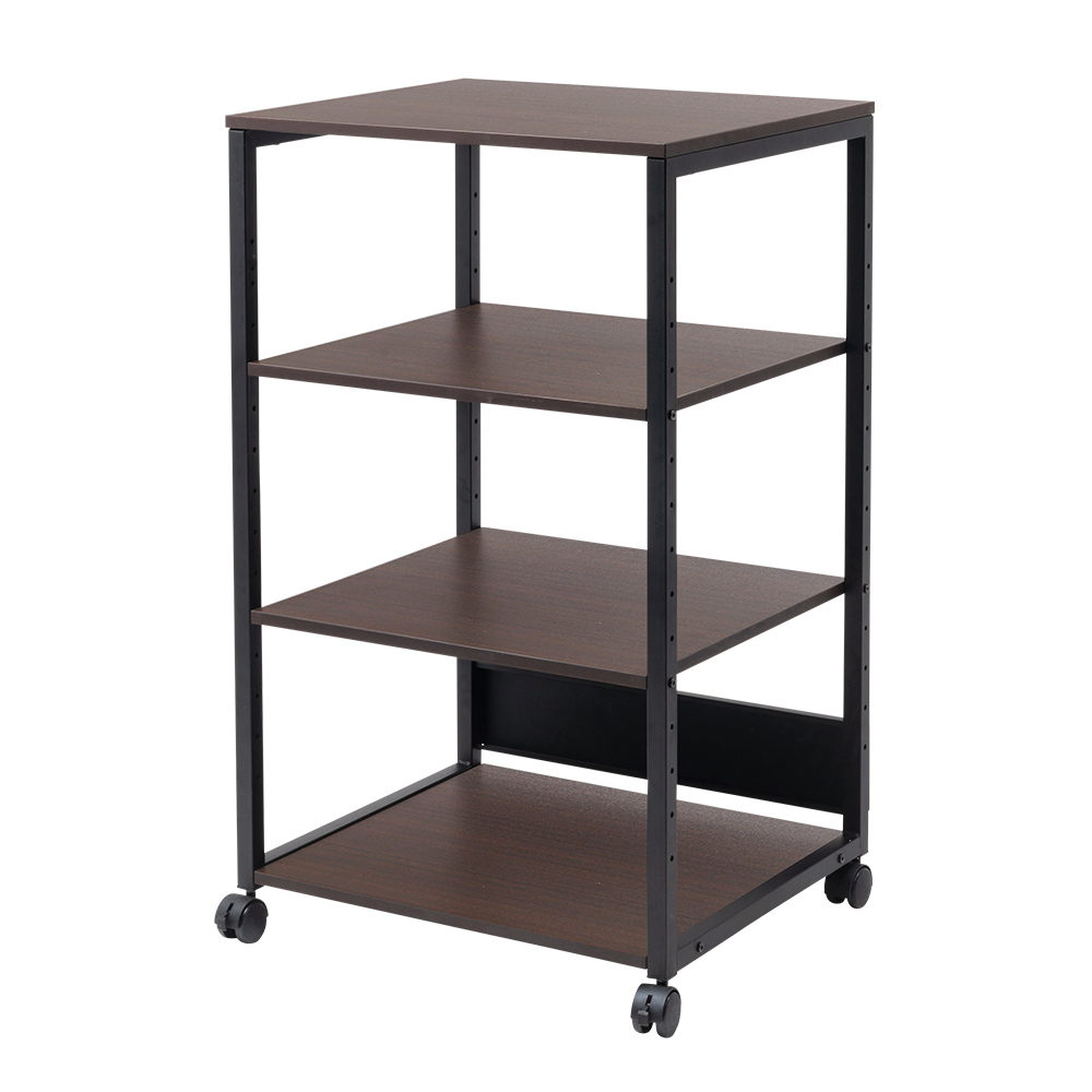 イーサプライ（e-supply） プリンター台 4段 プリンタラック