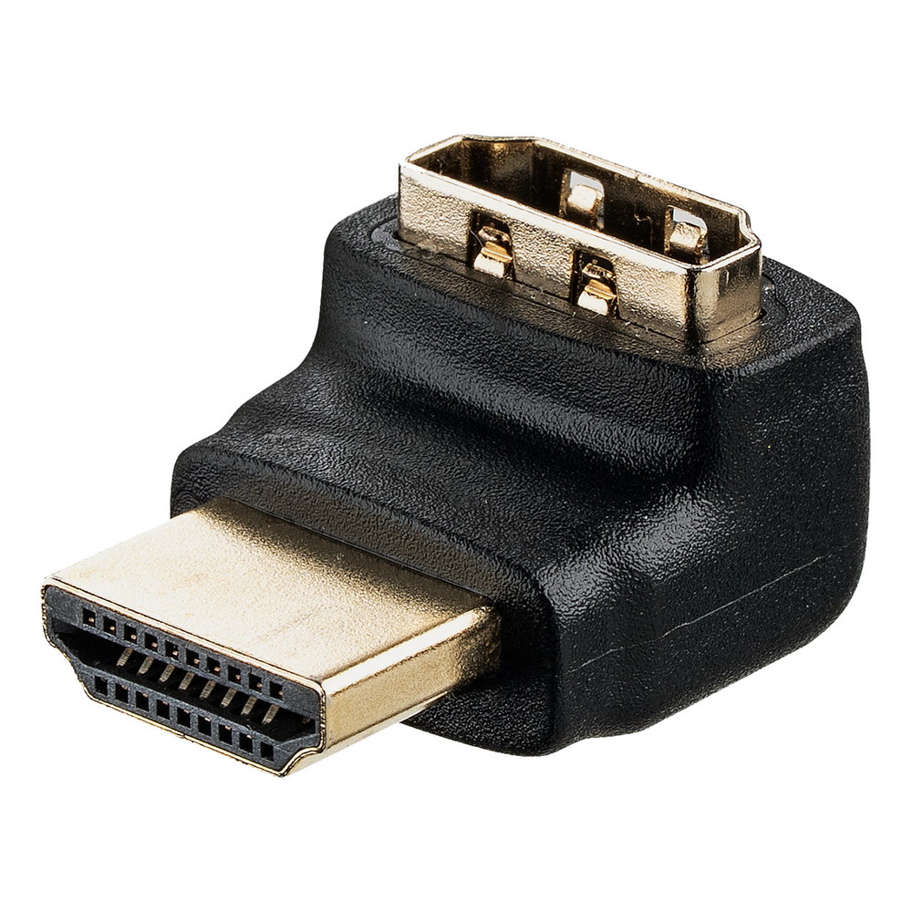 SANWA SUPPLY HDMI 変換アダプタ L型 上向き/下向き 4K/60Hz ARC