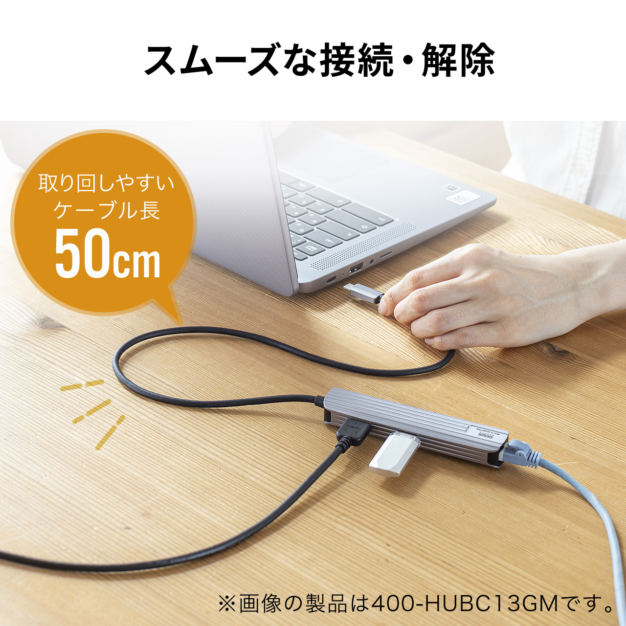 SANWA SUPPLY 在庫限り USBタイプCマルチ変換アダプタ HDMI