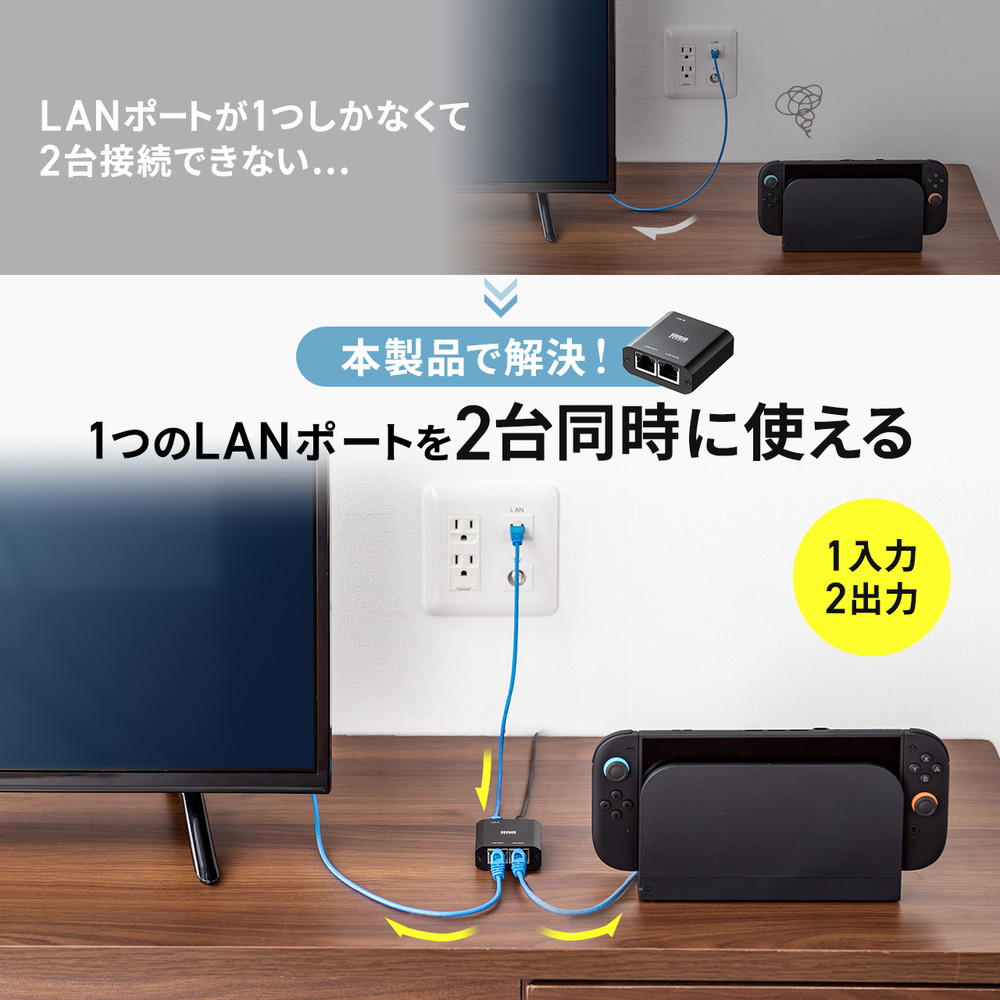 【3点セット】SANWA USBハブ2個 BUFFALO スイッチングハブ1個 SANWA SUPPLY（サンワサプライ） スイッチングハブ LANハブ ギガビット
