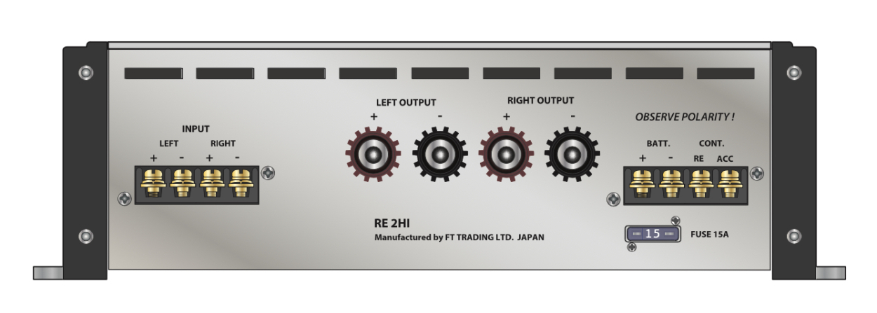 PHASS RE2 HI ハイインプット パワーアンプ : re2-hi : ETERNAL AUTO