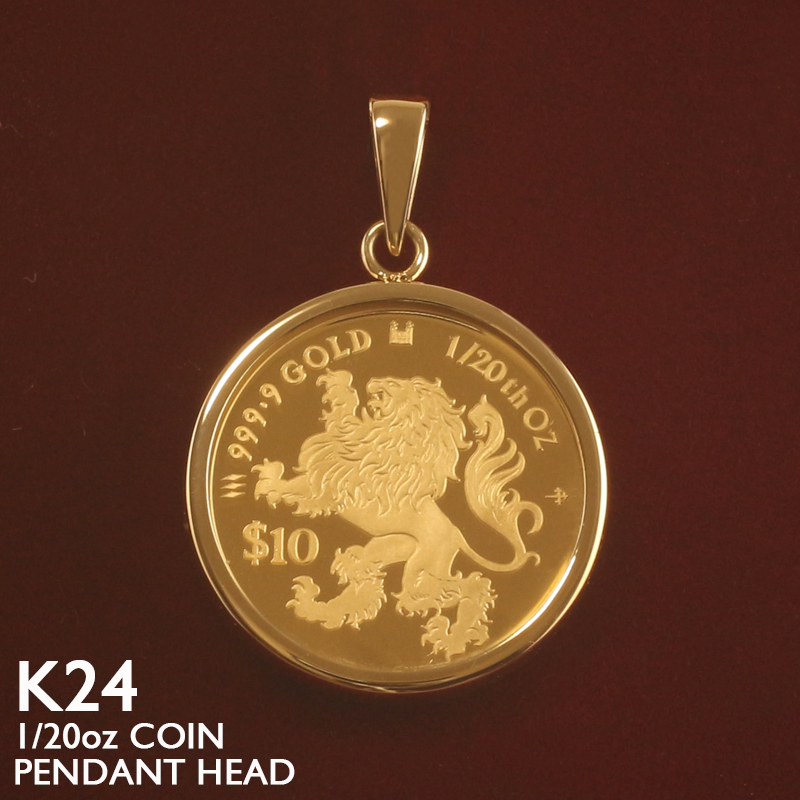 新品❗️1点もの✨K18枠 K24 ライオンキング ペンダントヘッド imgrc0077330449.gif