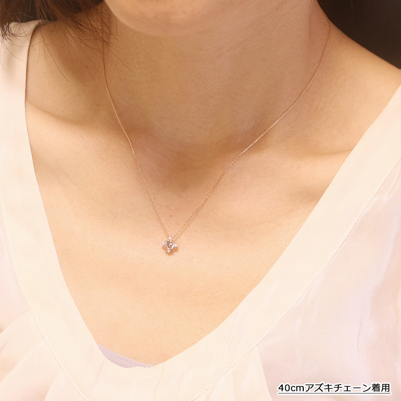 18金 ペンダントトップ K18 モルガナイト チャーム ネックレストップ