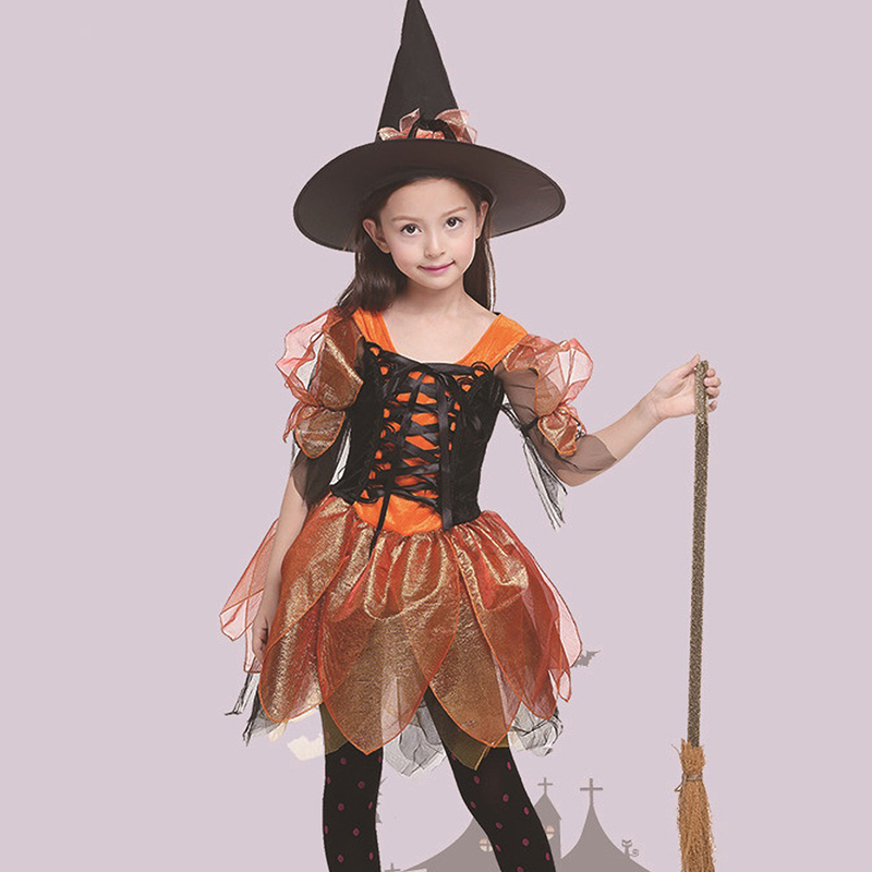 ハロウィン 衣装 子供 女の子 ハロウィン 魔女 ドレス 悪魔 コスプレ